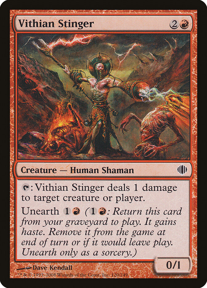 Vithian Stinger card front
