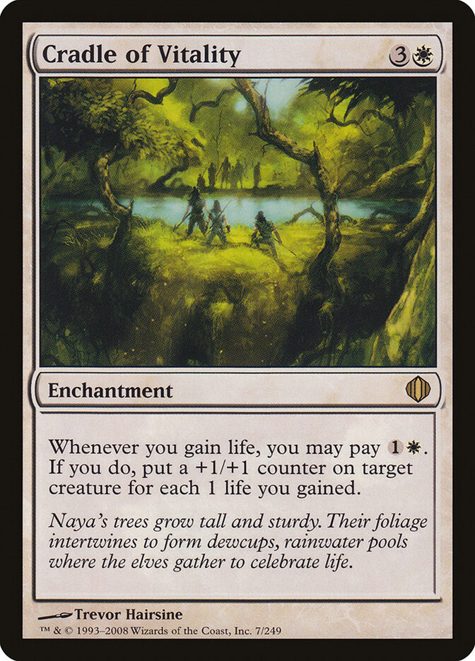 Cradle of Vitality card front