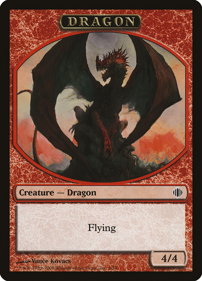 Dragon card front