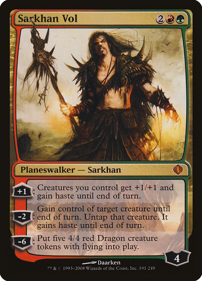 Sarkhan Vol card front