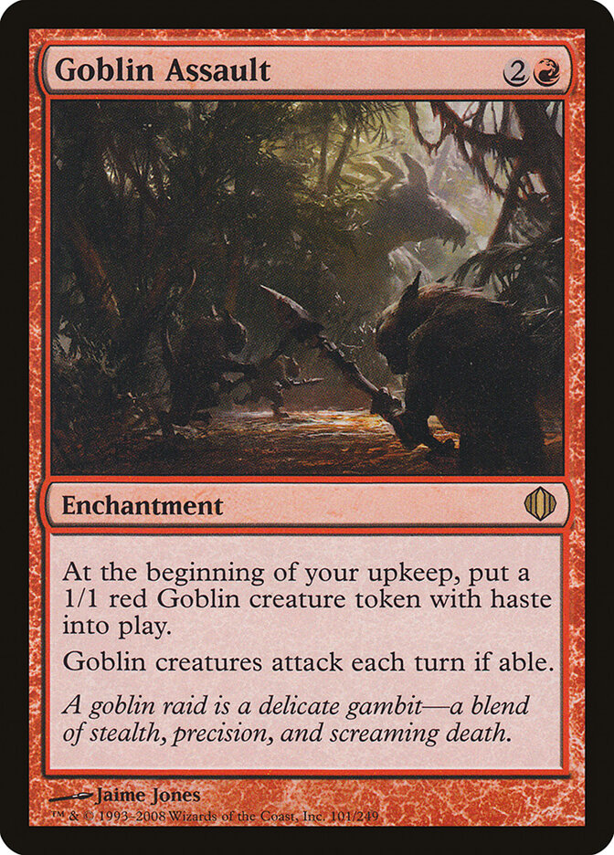Goblin Assault card front