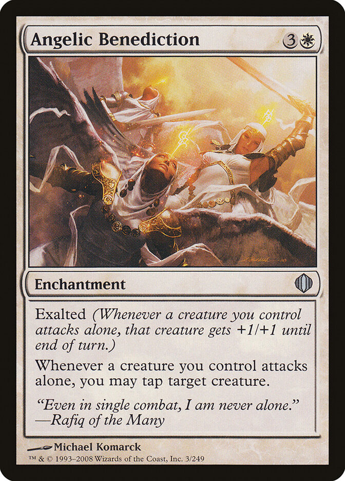 Angelic Benediction card front