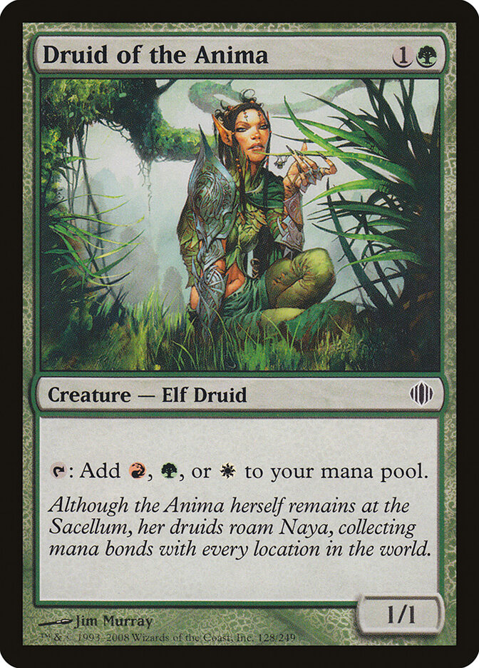 Druid of the Anima card front