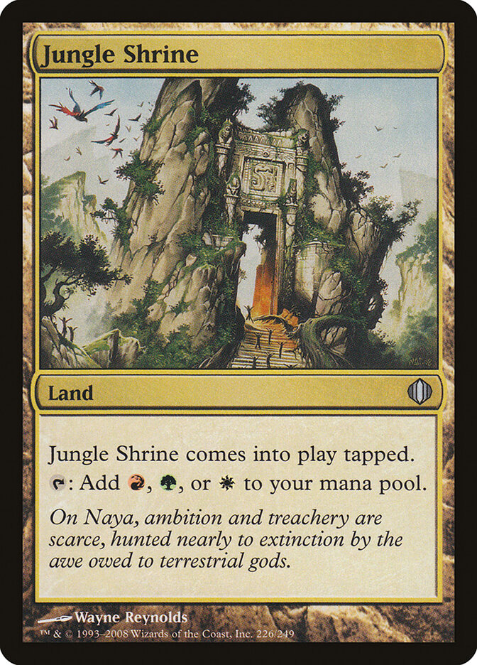 Jungle Shrine card front