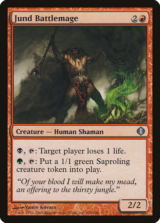 Jund Battlemage card front