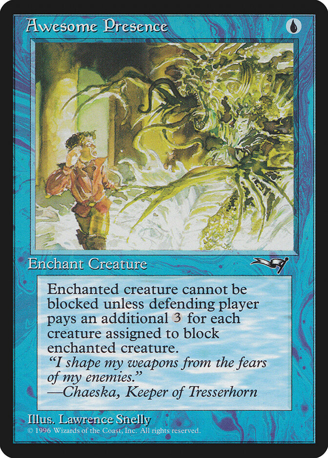Awesome Presence card front
