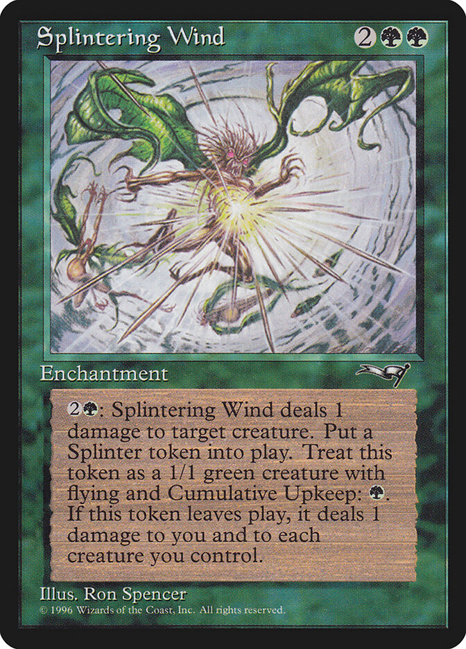 Splintering Wind card front