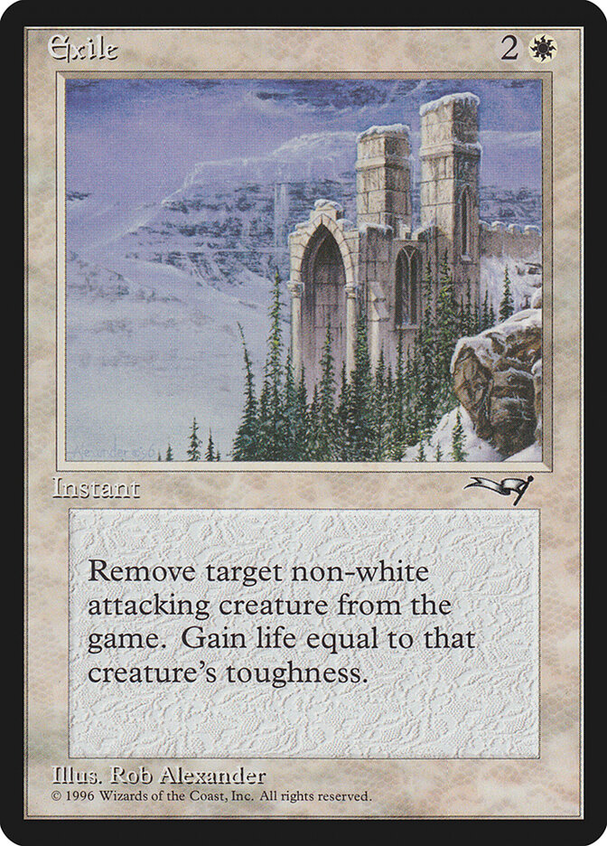 Exile card front