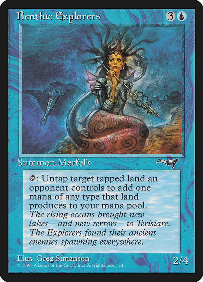 Benthic Explorers card front
