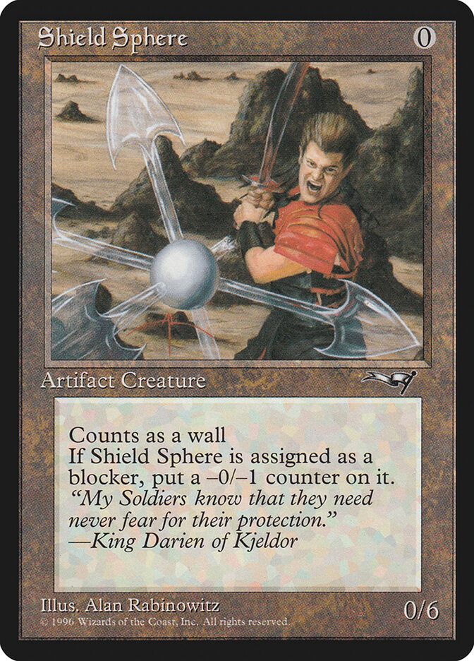 Shield Sphere card front