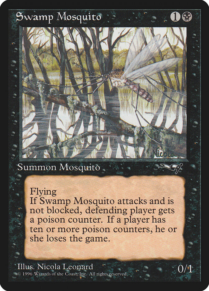 Swamp Mosquito card front