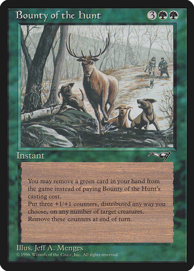 Bounty of the Hunt card front