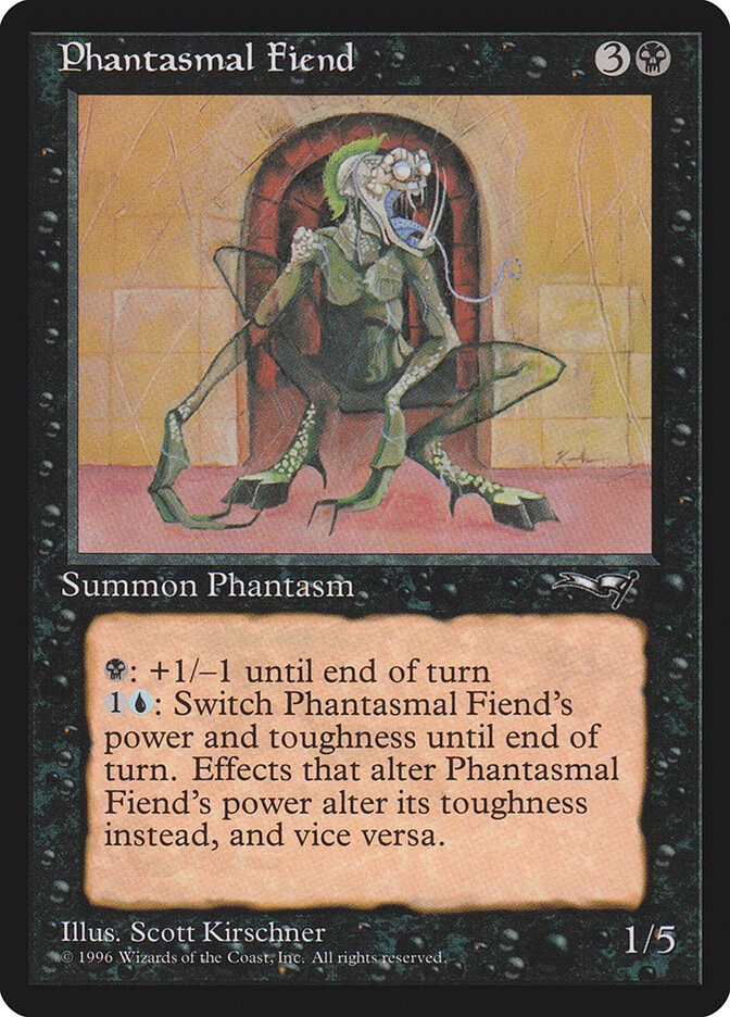 Phantasmal Fiend card front