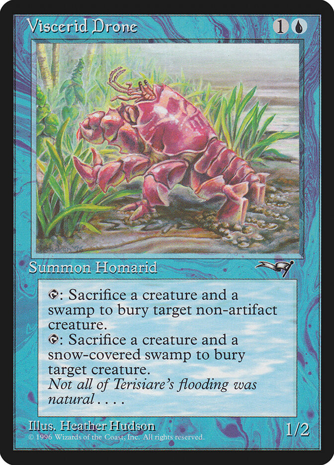 Viscerid Drone card front