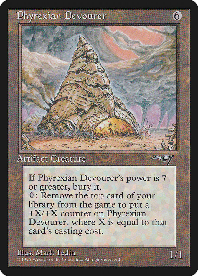 Phyrexian Devourer card front