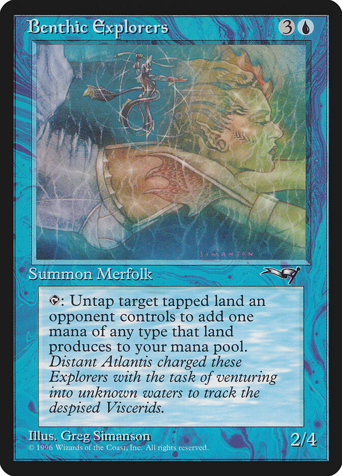 Benthic Explorers card front