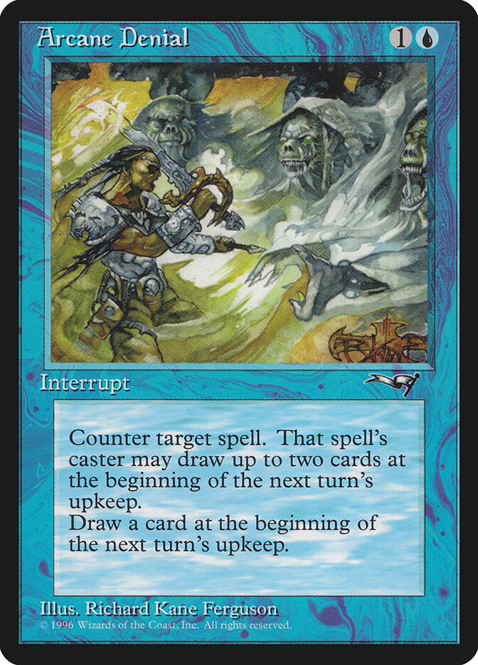 Arcane Denial card front