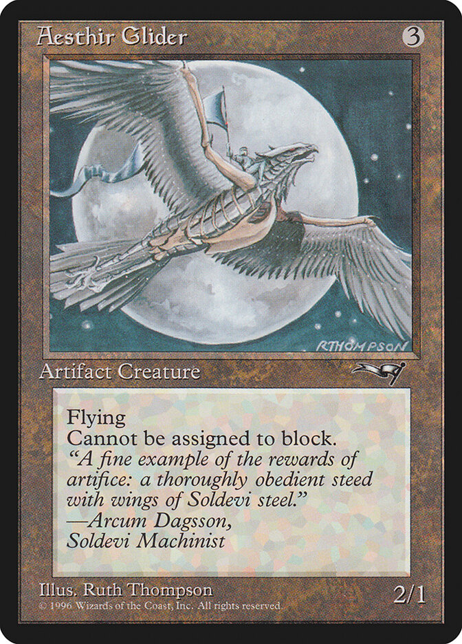 Aesthir Glider card front