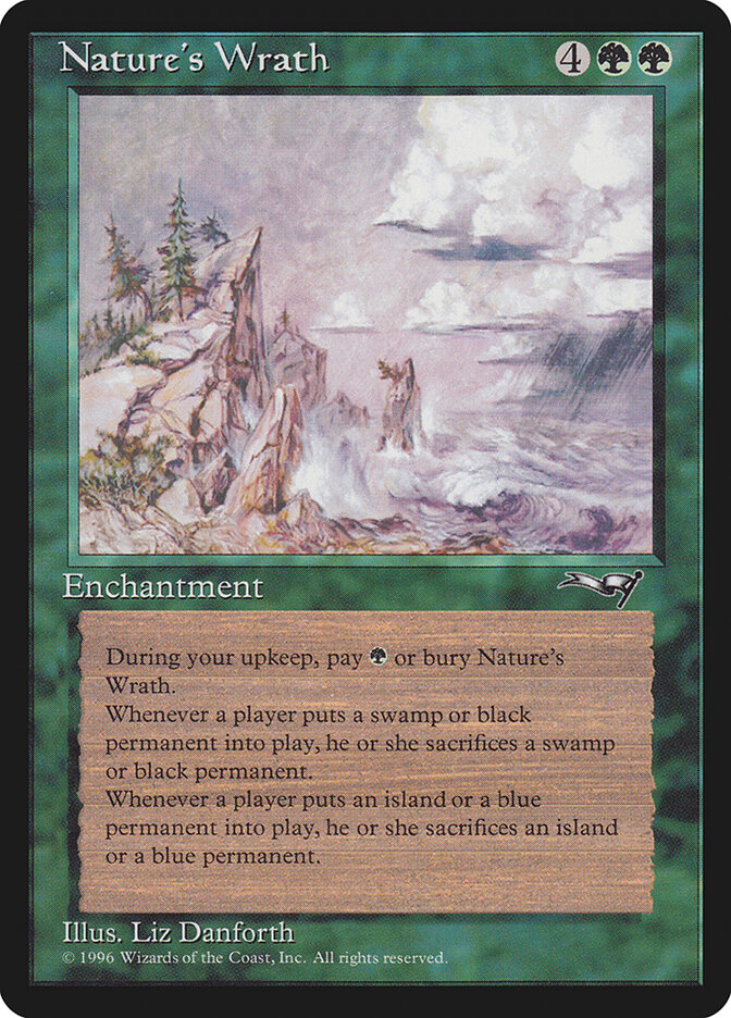 Nature's Wrath card front