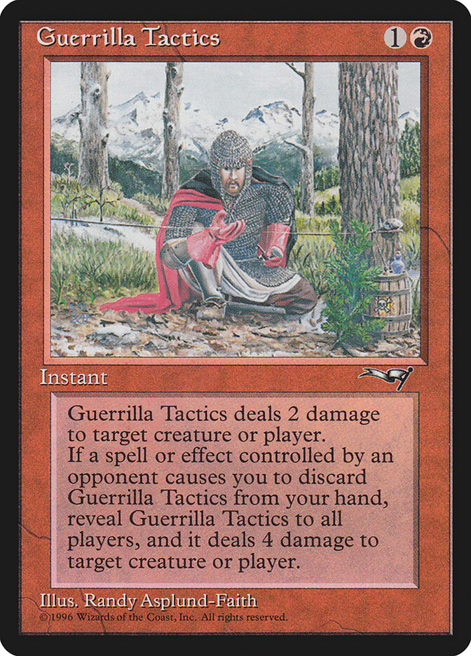 Guerrilla Tactics card front