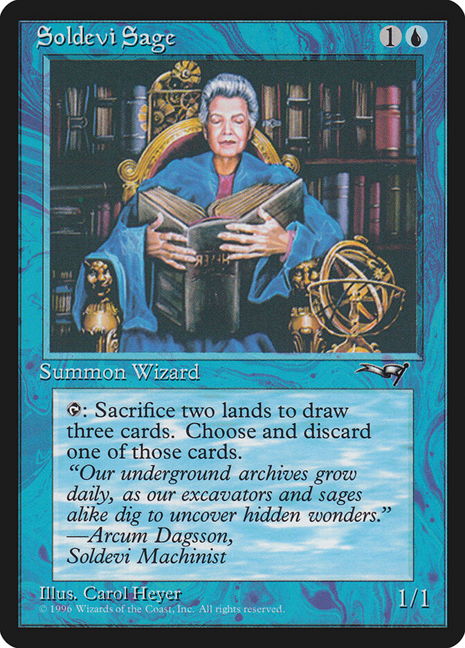 Soldevi Sage card front