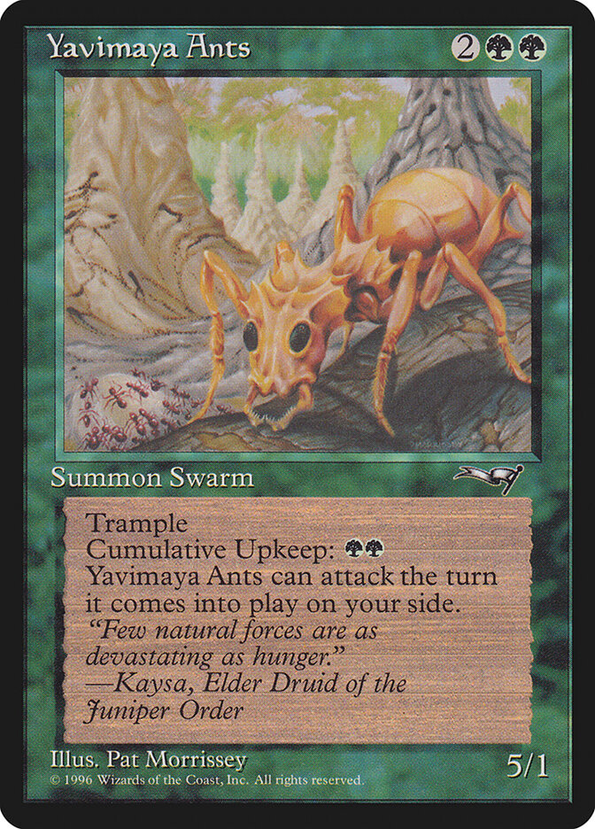 Yavimaya Ants card front