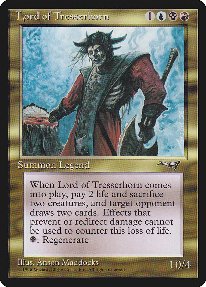 Lord of Tresserhorn card front