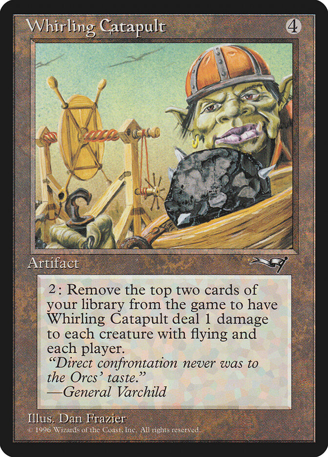 Whirling Catapult card front