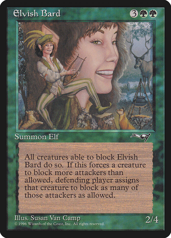 Elvish Bard card front
