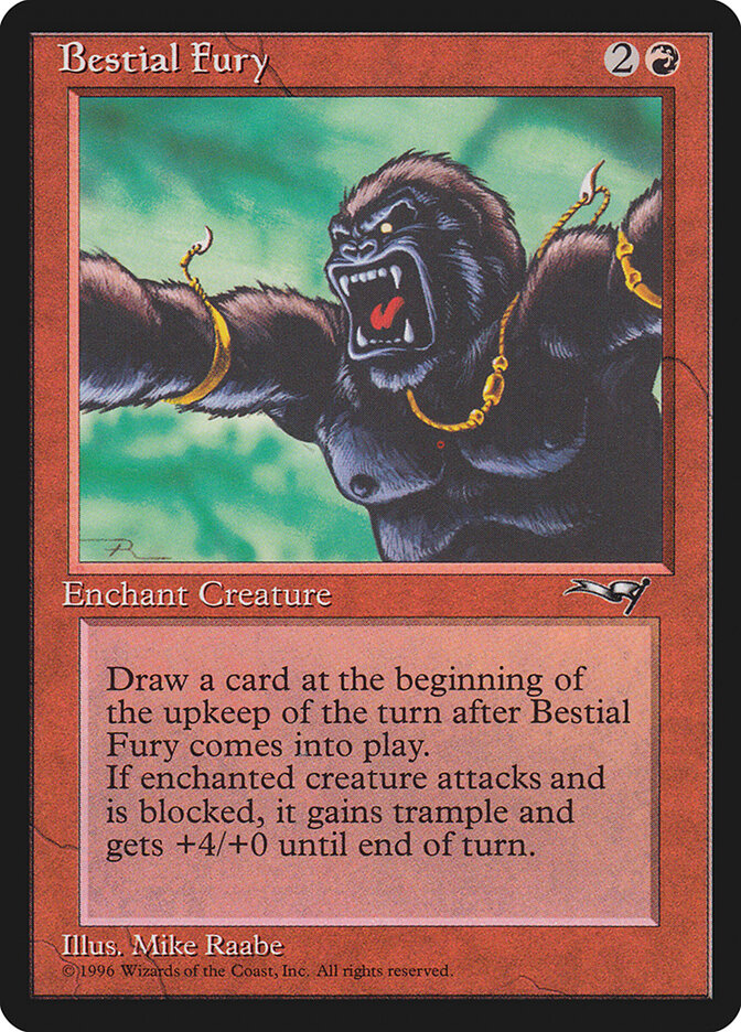 Bestial Fury card front