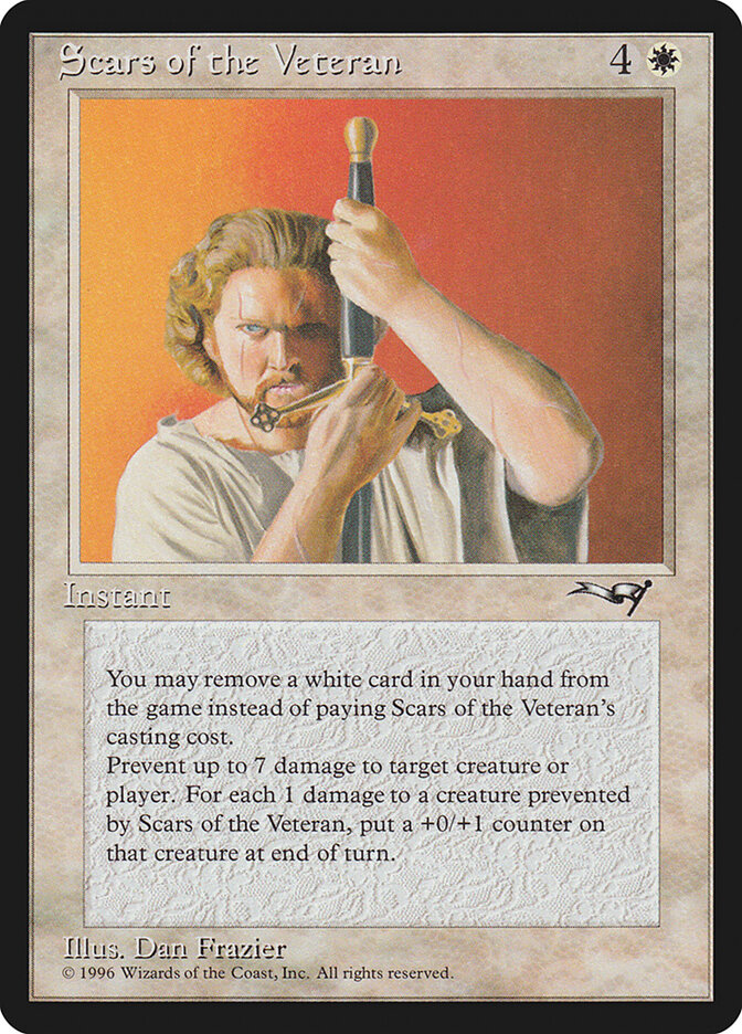 Scars of the Veteran card front