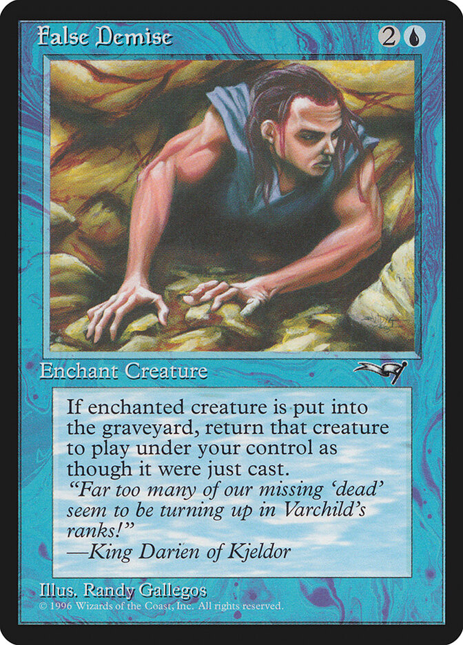 False Demise card front