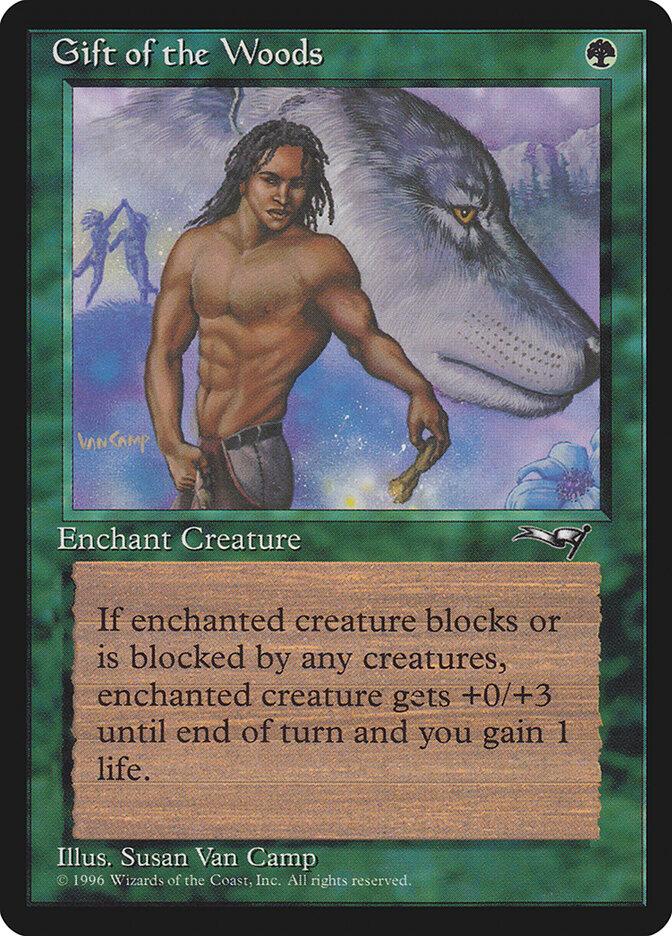Gift of the Woods card front