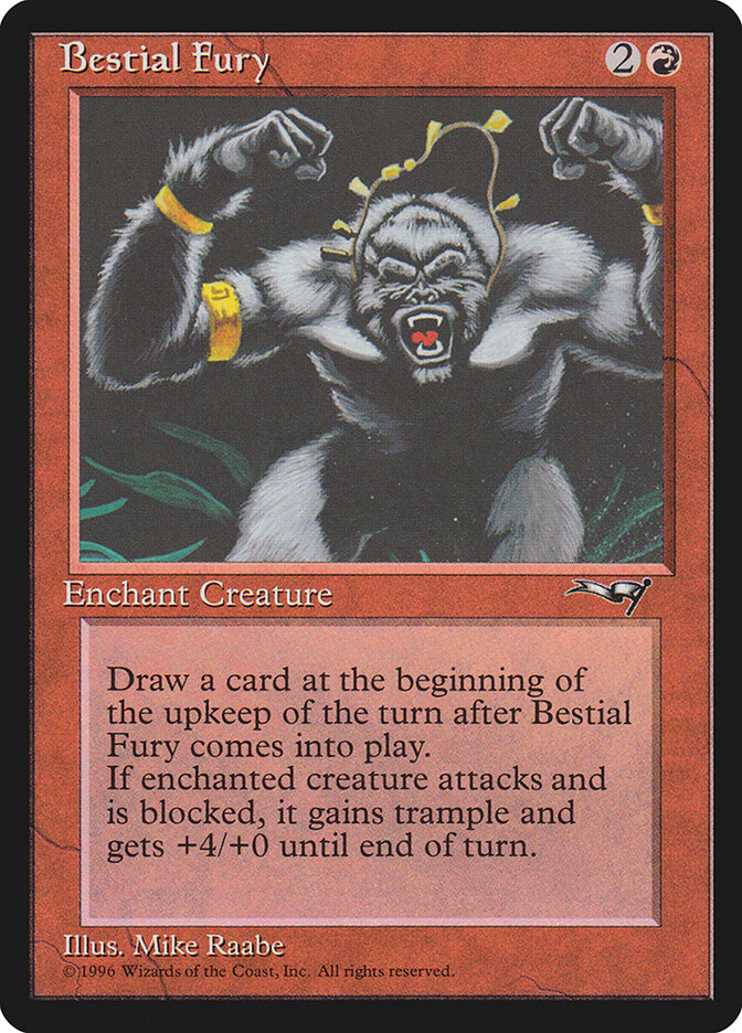 Bestial Fury card front