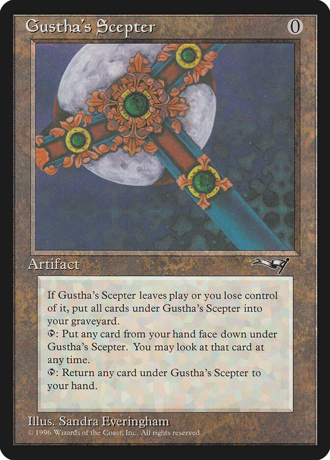 Gustha's Scepter card front