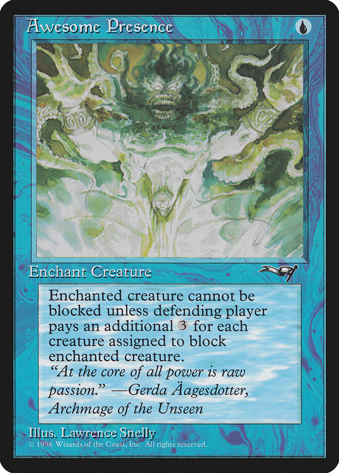 Awesome Presence card front