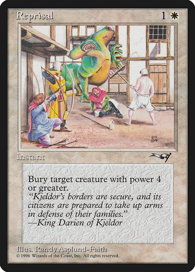 Reprisal card front