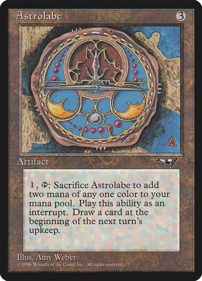 Astrolabe card front