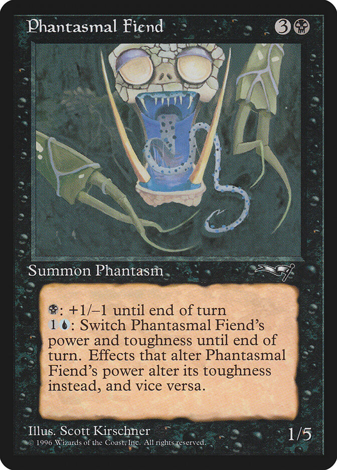 Phantasmal Fiend card front