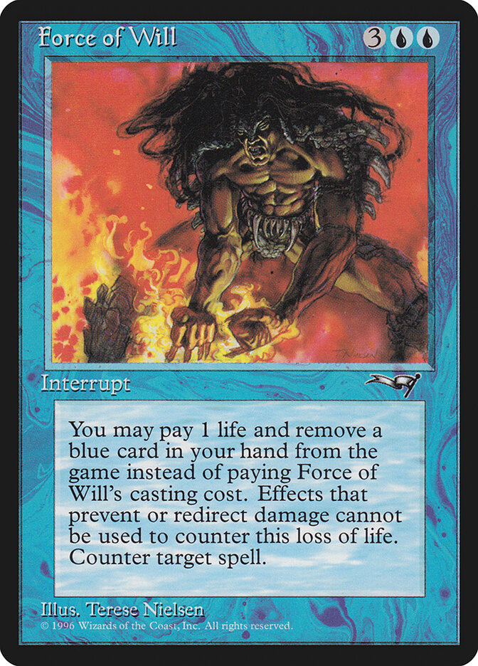 Force of Will card front
