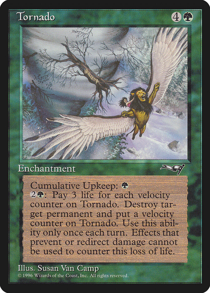Tornado card front