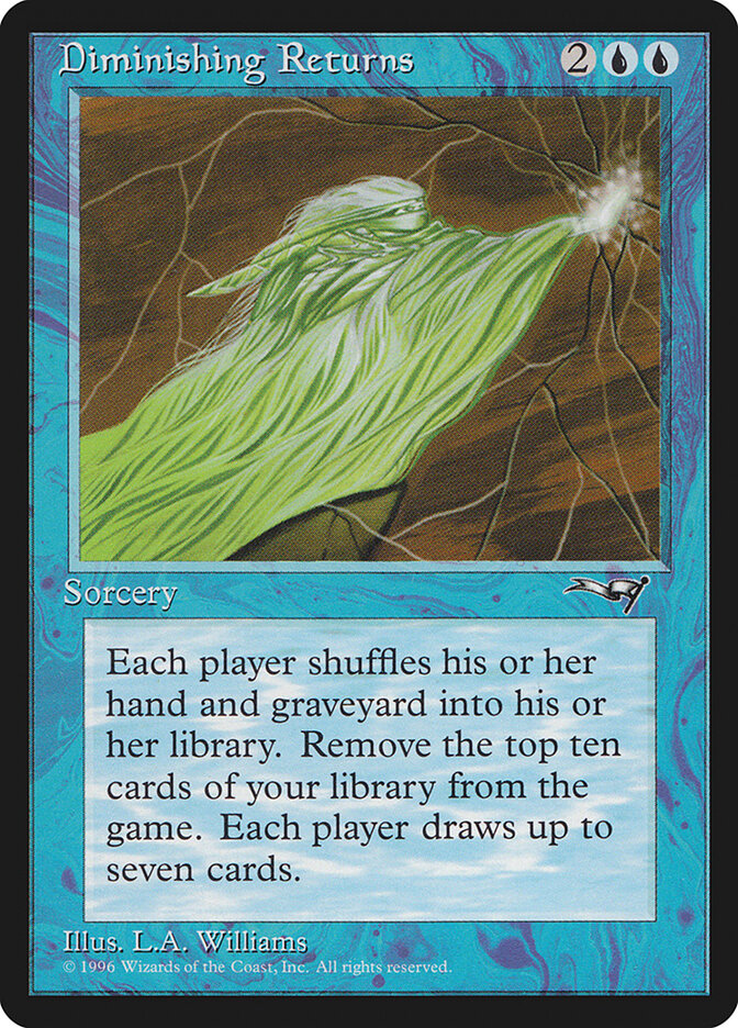 Diminishing Returns card front