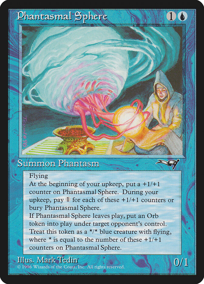 Phantasmal Sphere card front
