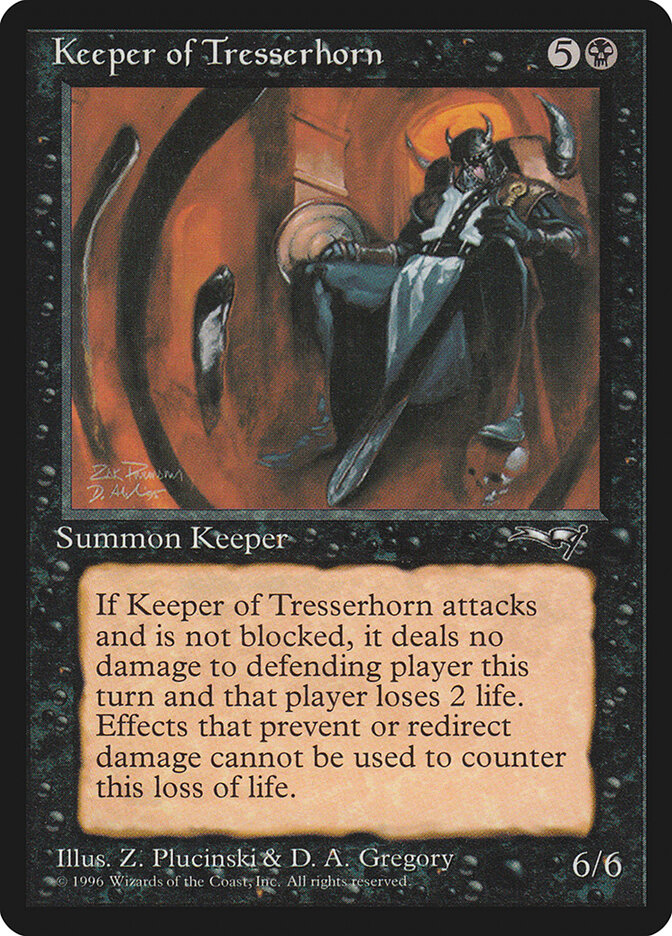 Keeper of Tresserhorn card front