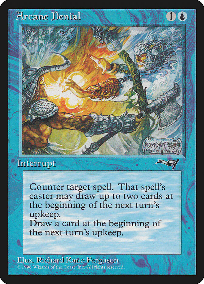 Arcane Denial card front
