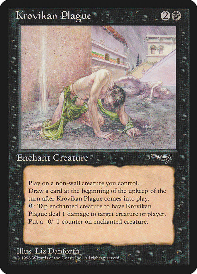 Krovikan Plague card front