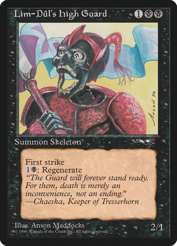 Lim-Dûl's High Guard card front