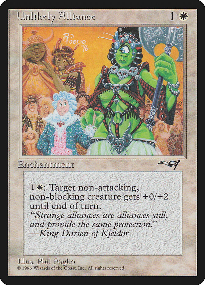 Unlikely Alliance card front