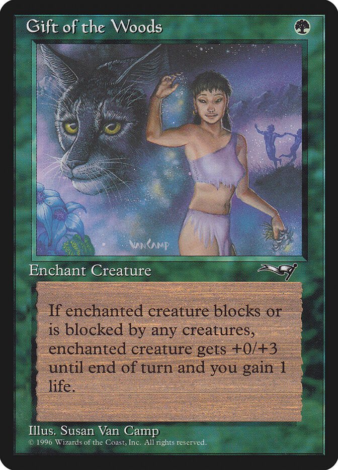 Gift of the Woods card front