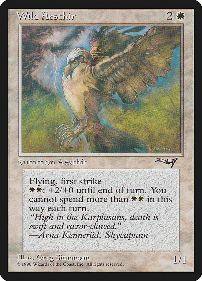 Wild Aesthir card front